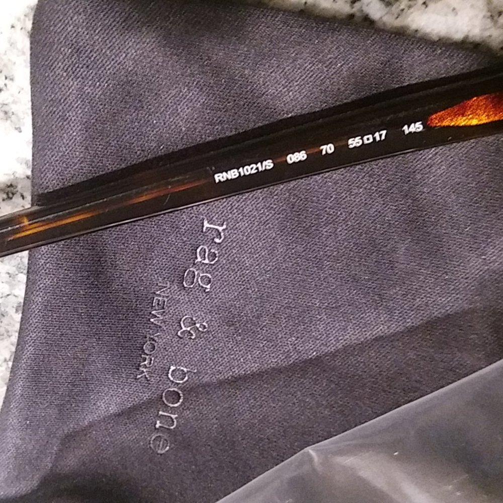 Rag & Bone Women's Sunglasses. Dark Havana Cat Eye NEW - Picture 11 of 15